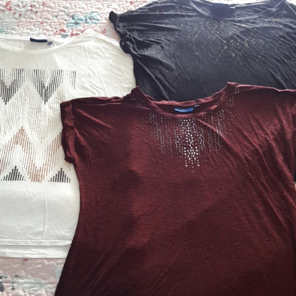 Set of 3 XXL dressy t-shirts